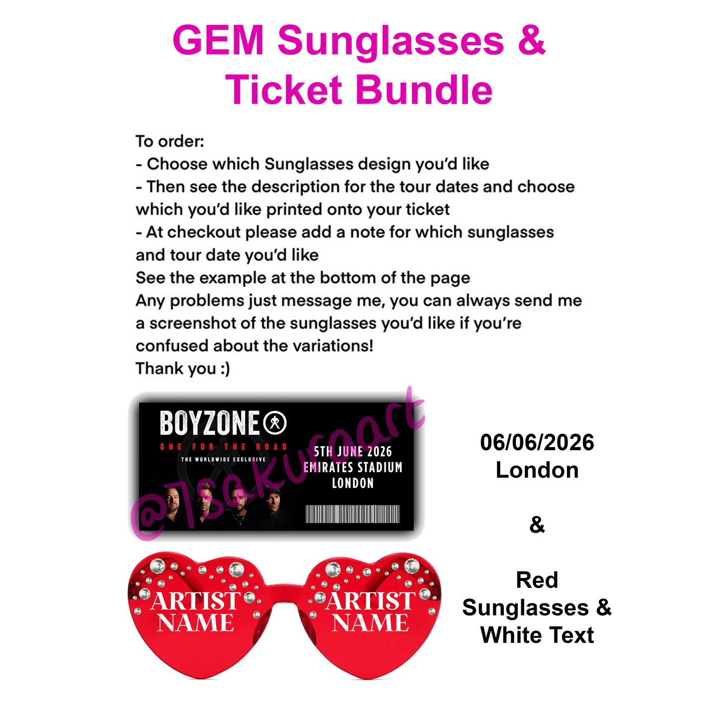 BZ 2026 Tour Sunglasses