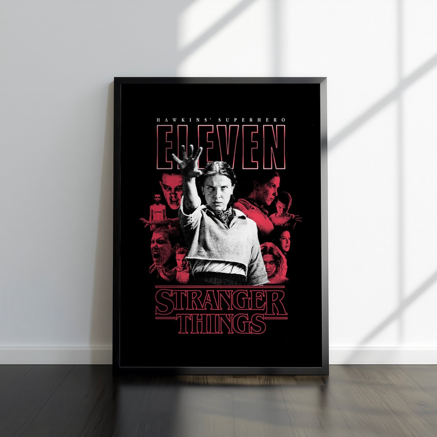 80s Sci-Fi TV Show Inspired Art Print, Season 5
