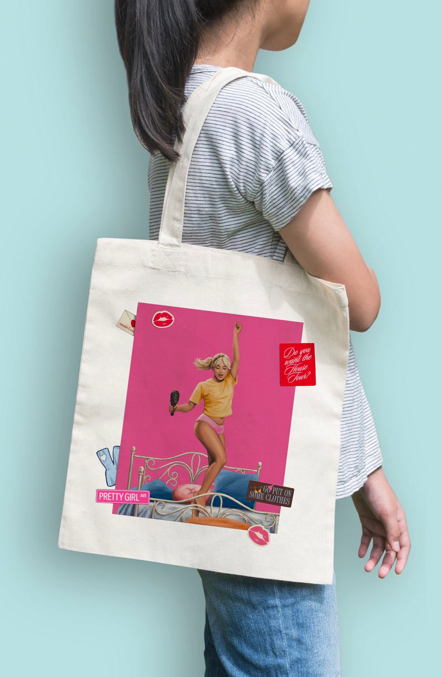 SC Pretty Girl Avenue Tote Bag