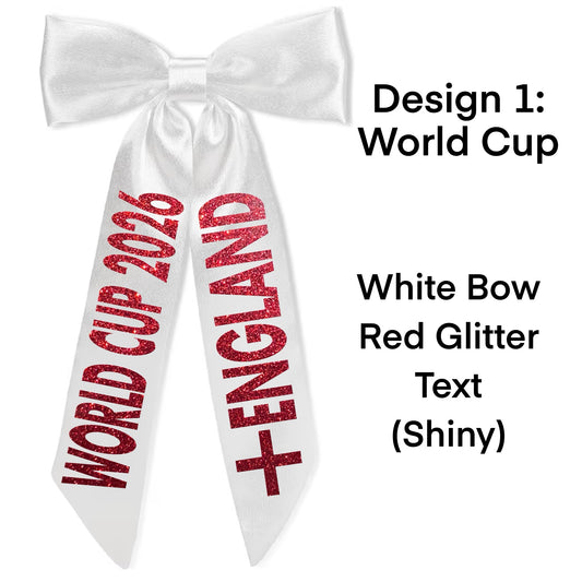 E Football Hair Bows