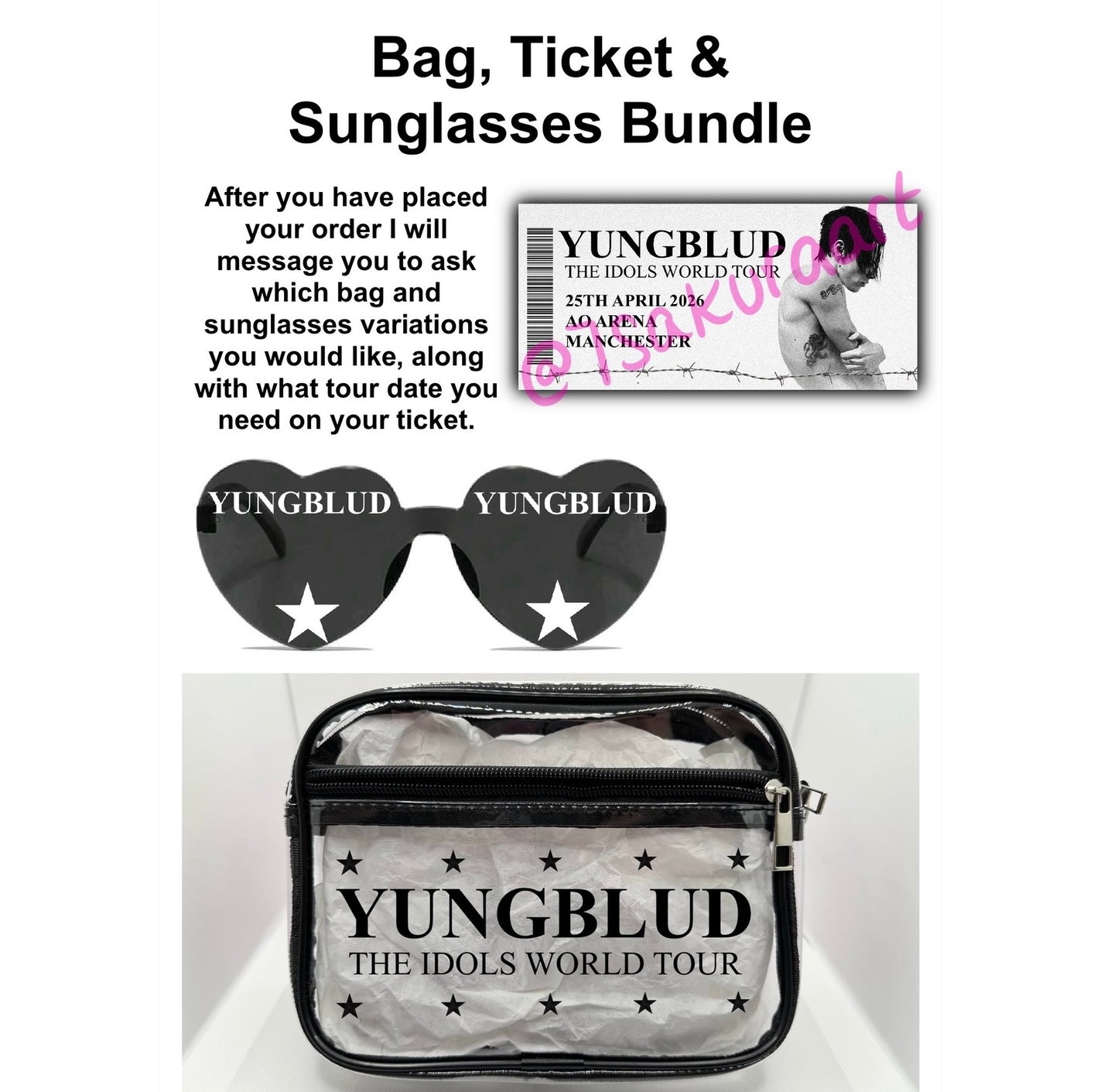 YB Idols Concert Bag