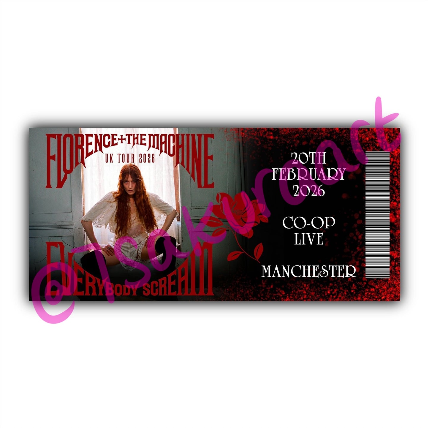 F & The M 2026 Souvenir Tickets