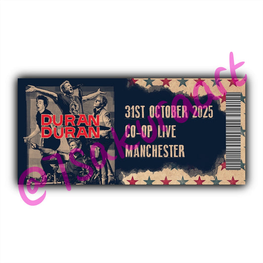 DD 2025 Tour Souvenir Tickets