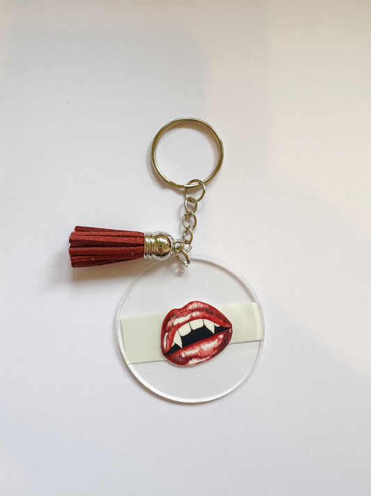 Vampire TV Show Keyring