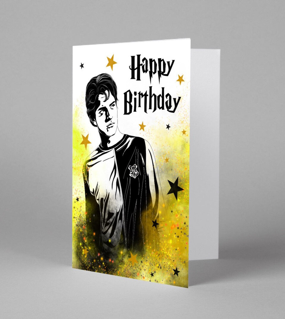 Wizard Champion Birthday Card