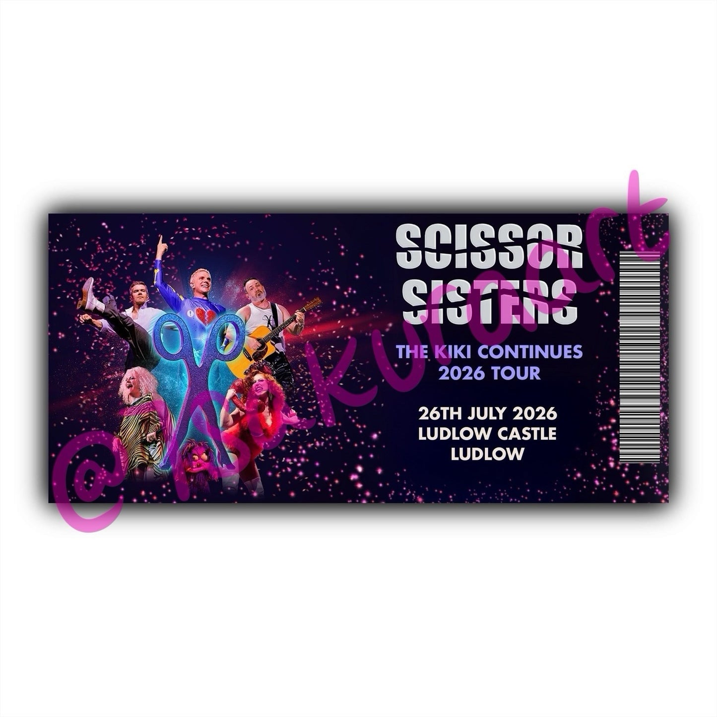 SS 2026 Tour Souvenir Tickets