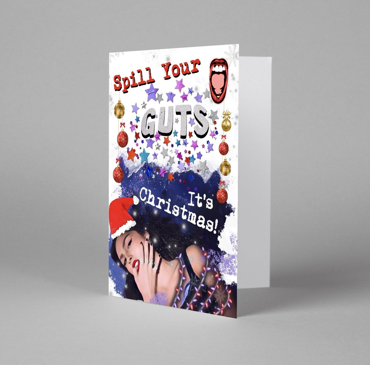 Popstar OR Christmas Card