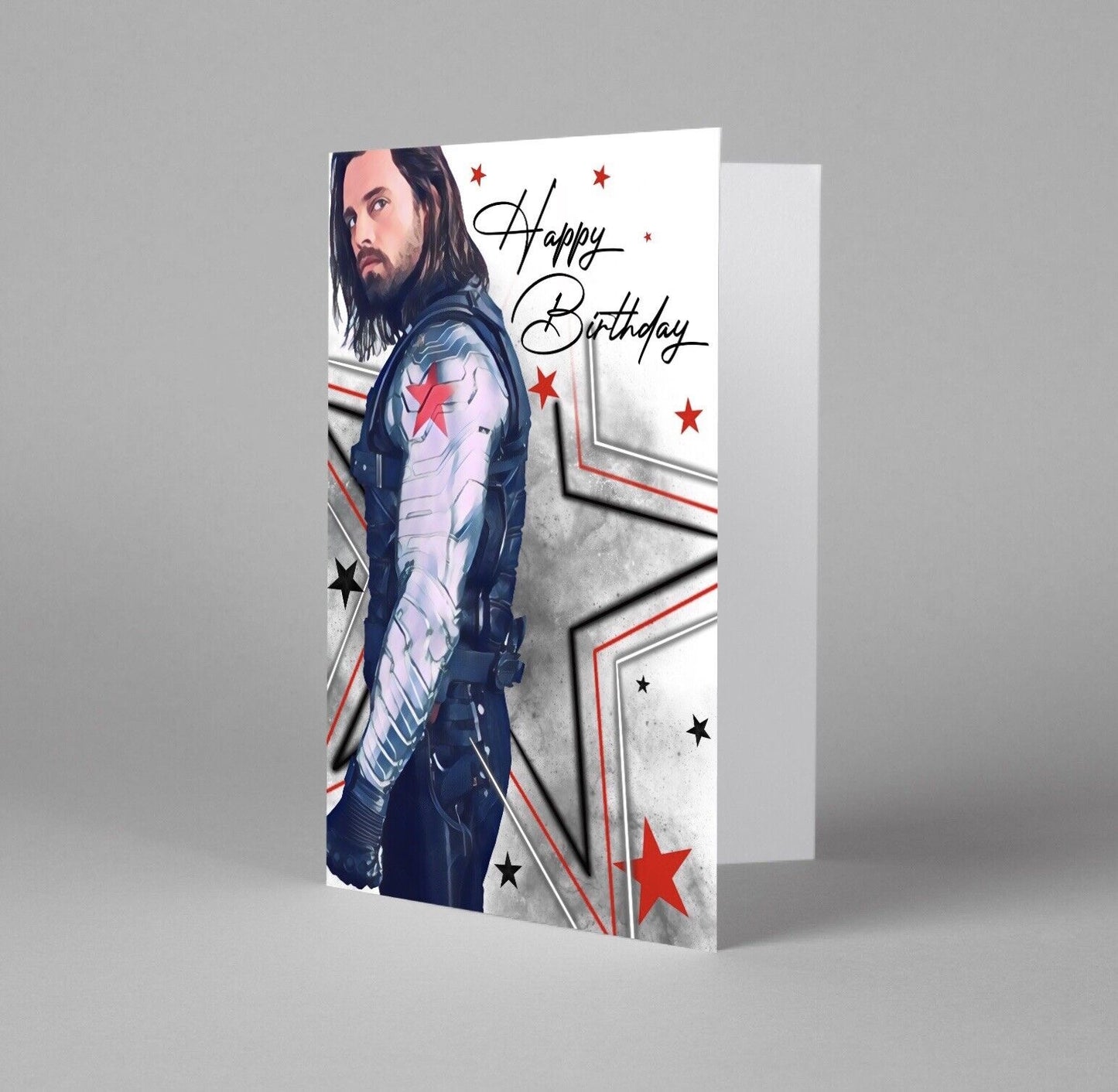 Soldier inspired Birthday Card