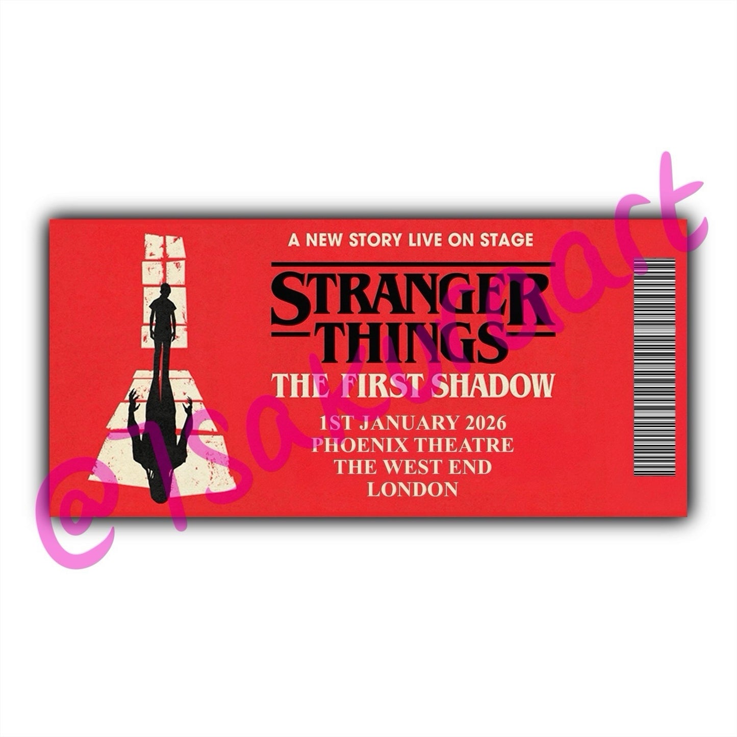 ST TFS 2026 Tour Souvenir Tickets