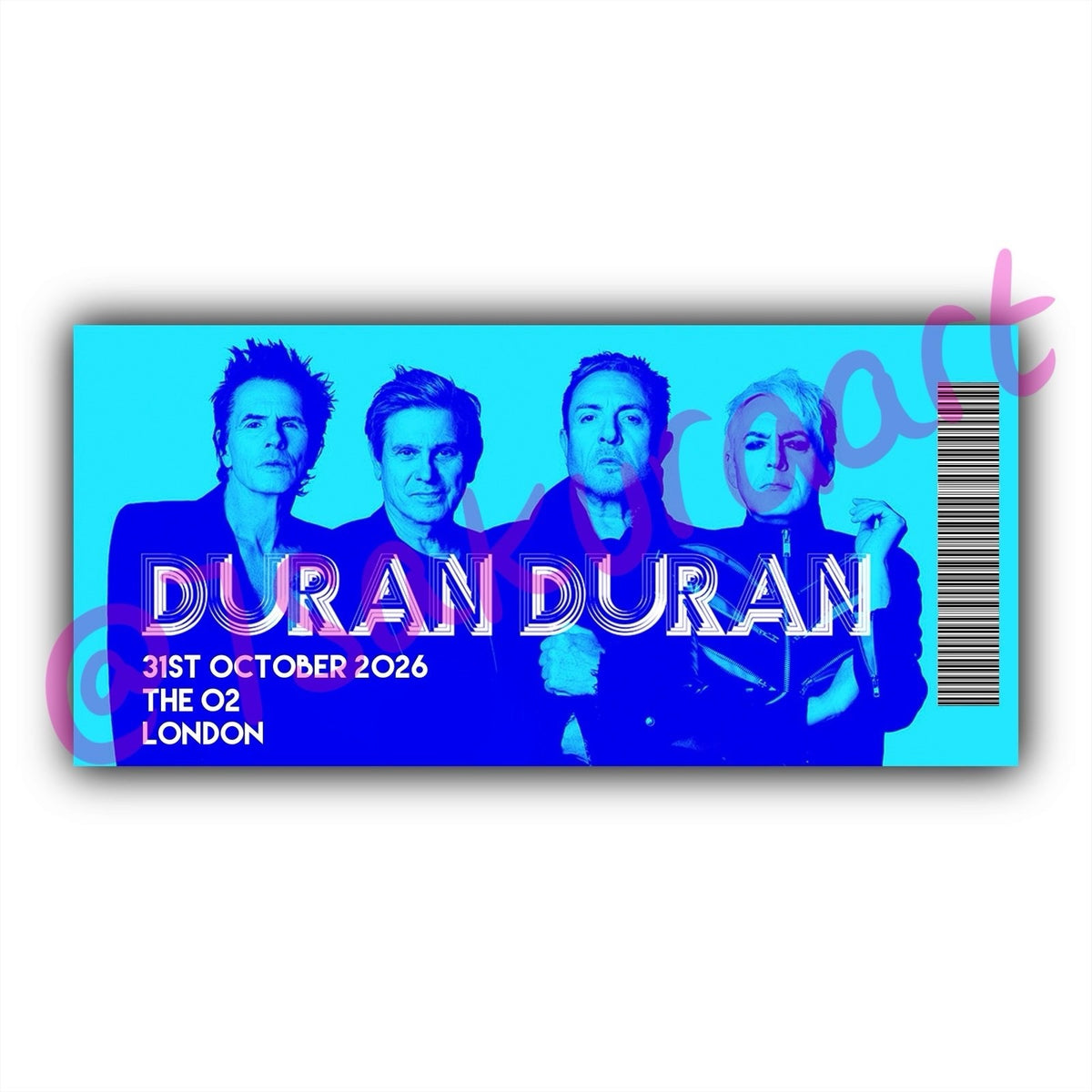 DD 2026 Tour Souvenir Tickets