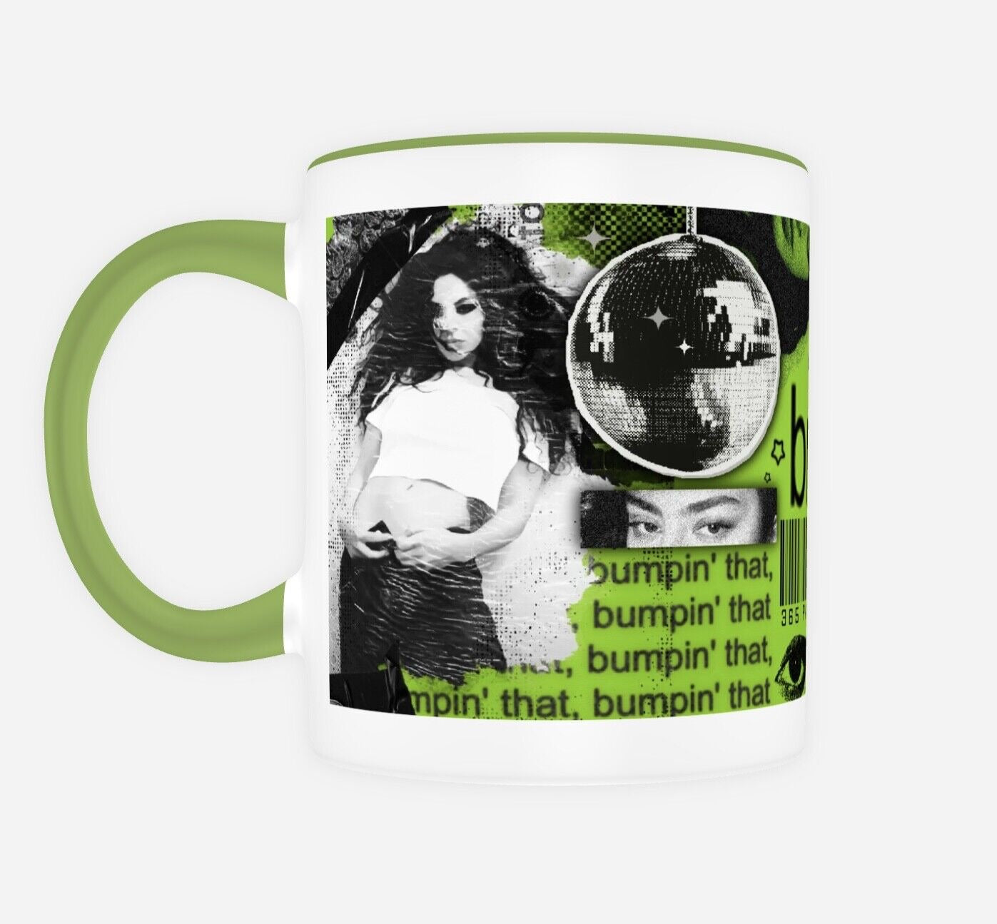 Green Popstar Mug
