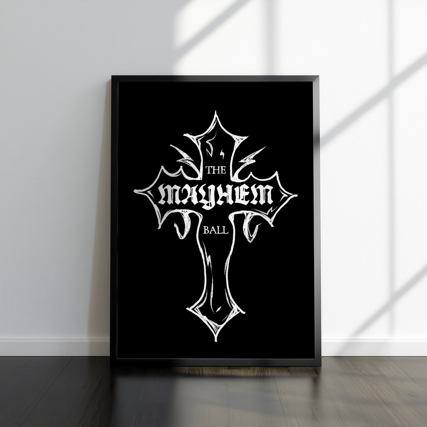 DISCOUNTED A4 The Mayhem Ball Poster