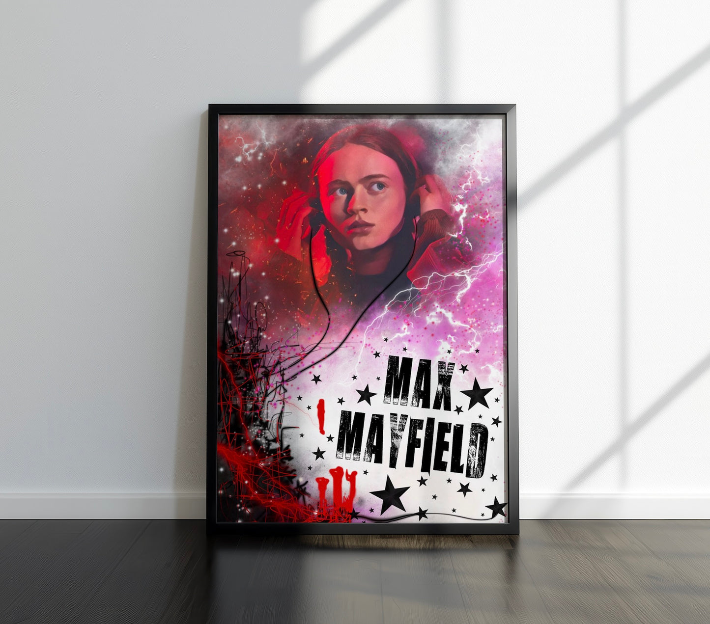80s Sci-Fi TV Show Inspired Art Print