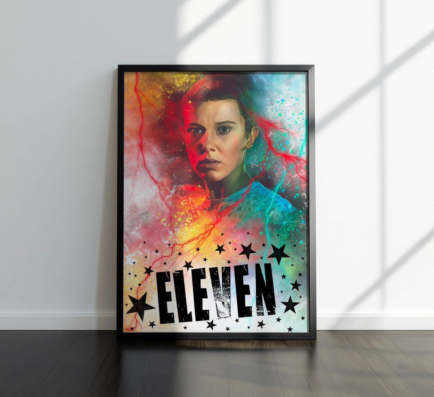 80s Sci-Fi TV Show Inspired Art Print