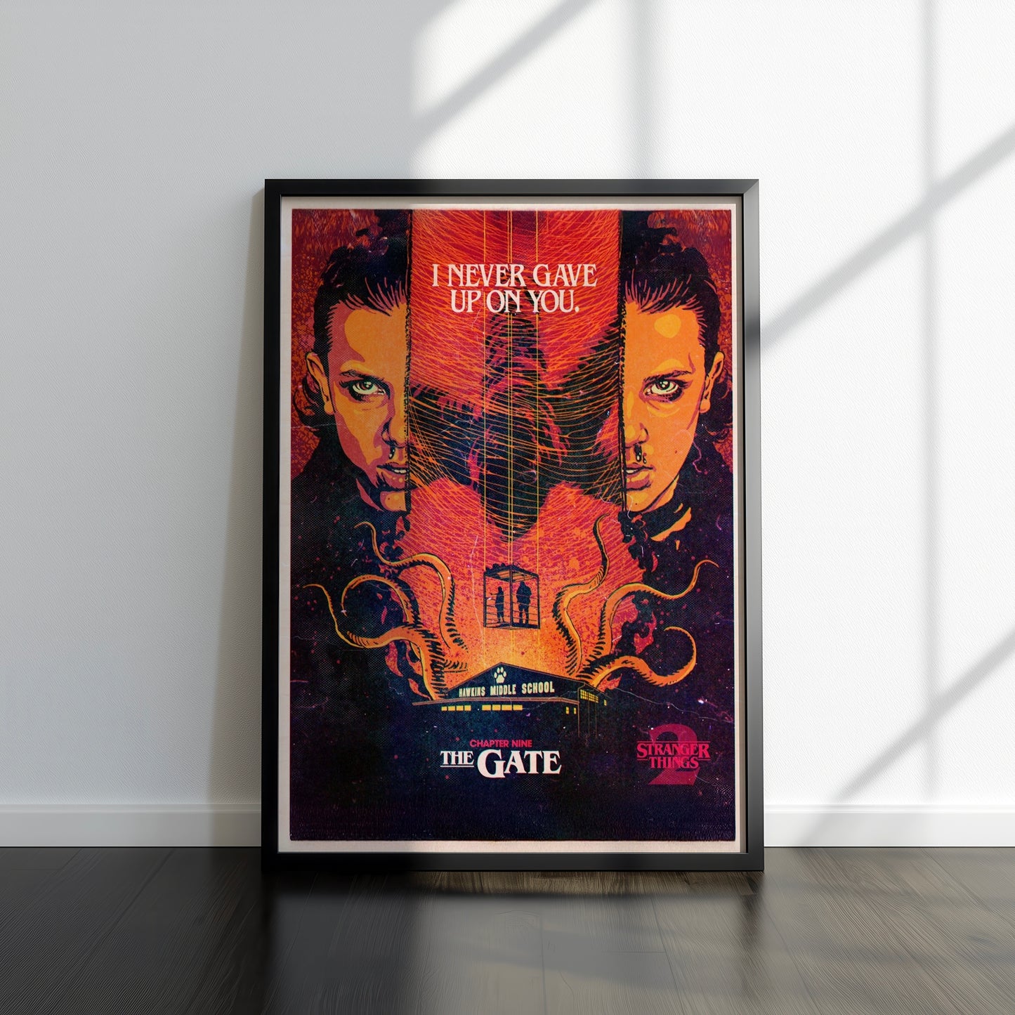 80s Sci-Fi TV Show Inspired Art Print, Season 2
