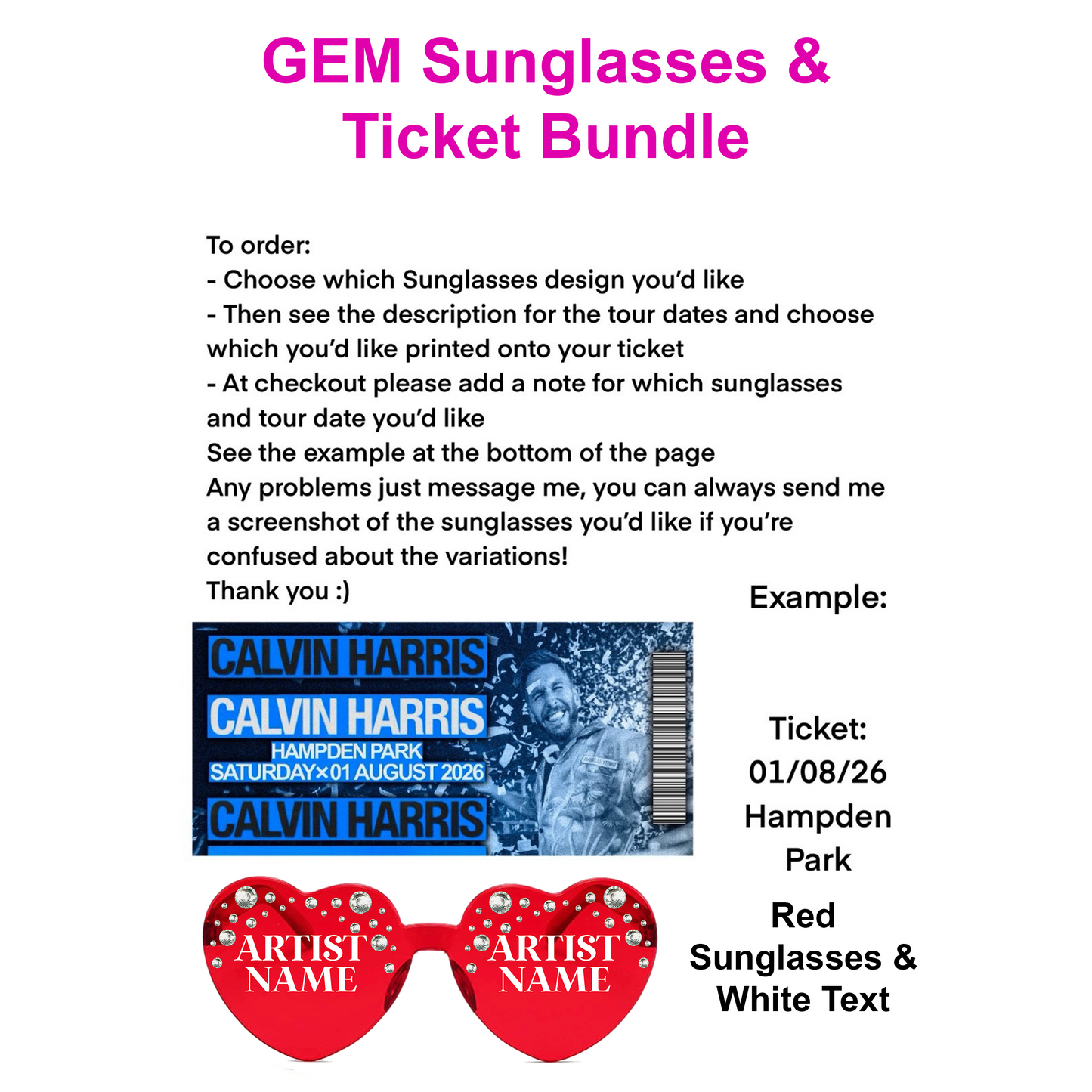 CH 2026 Tour Sunglasses