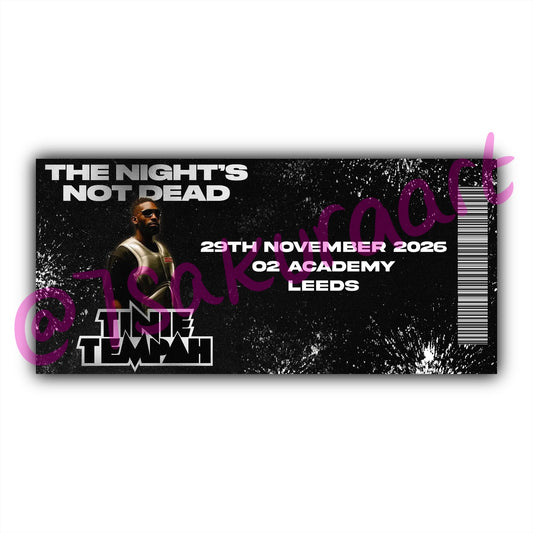 TT Tour 2026 Tour Souvenir Tickets
