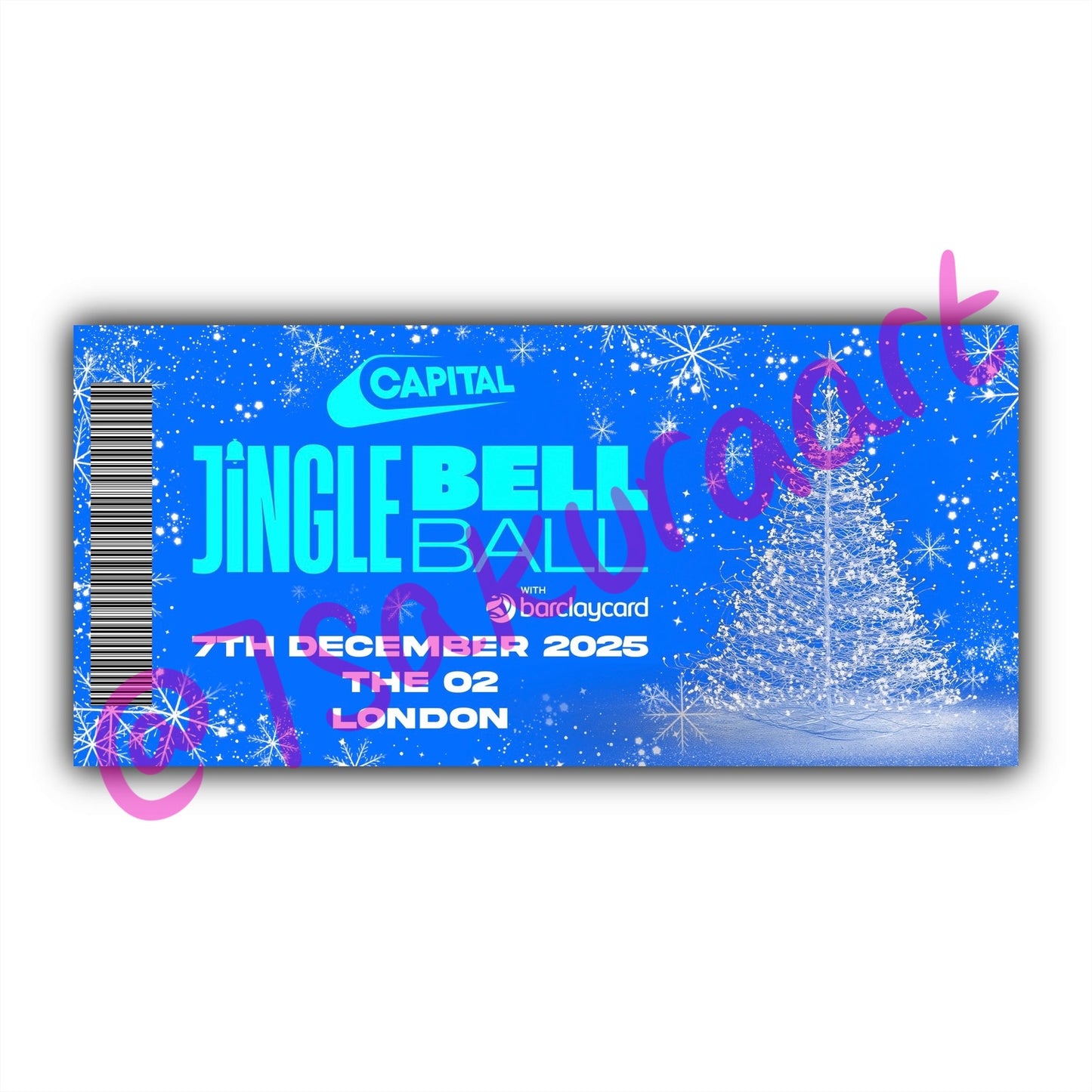 JBB 2025 Tour Souvenir Tickets
