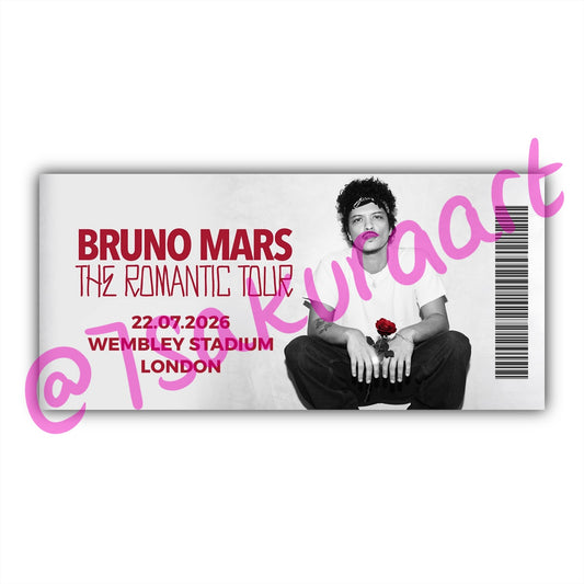 BM 2026 Tour Souvenir Tickets