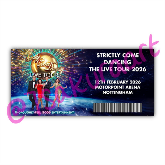 SCD The Live Tour 2026 Tour Souvenir Tickets