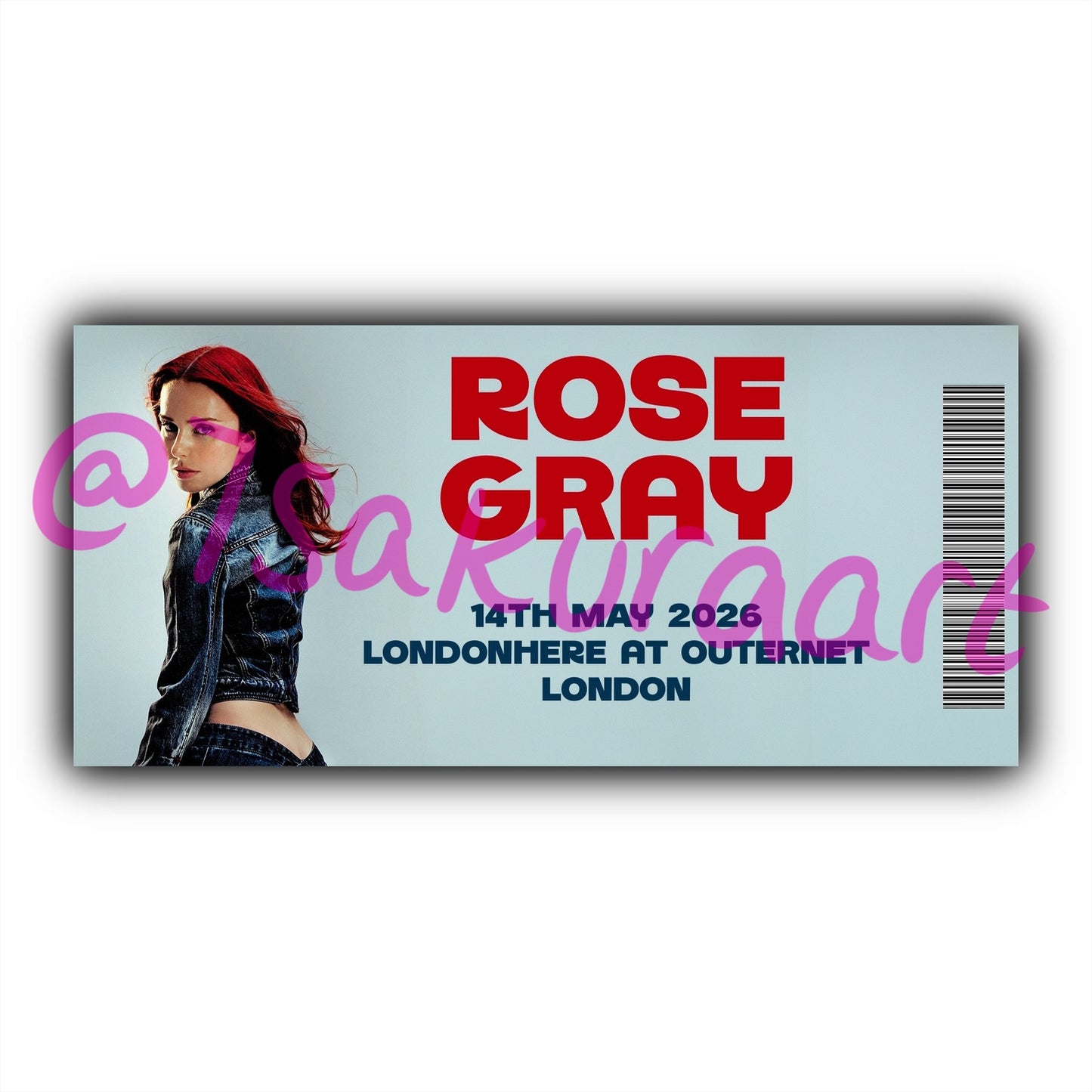 RG 2026 Tour Souvenir Tickets