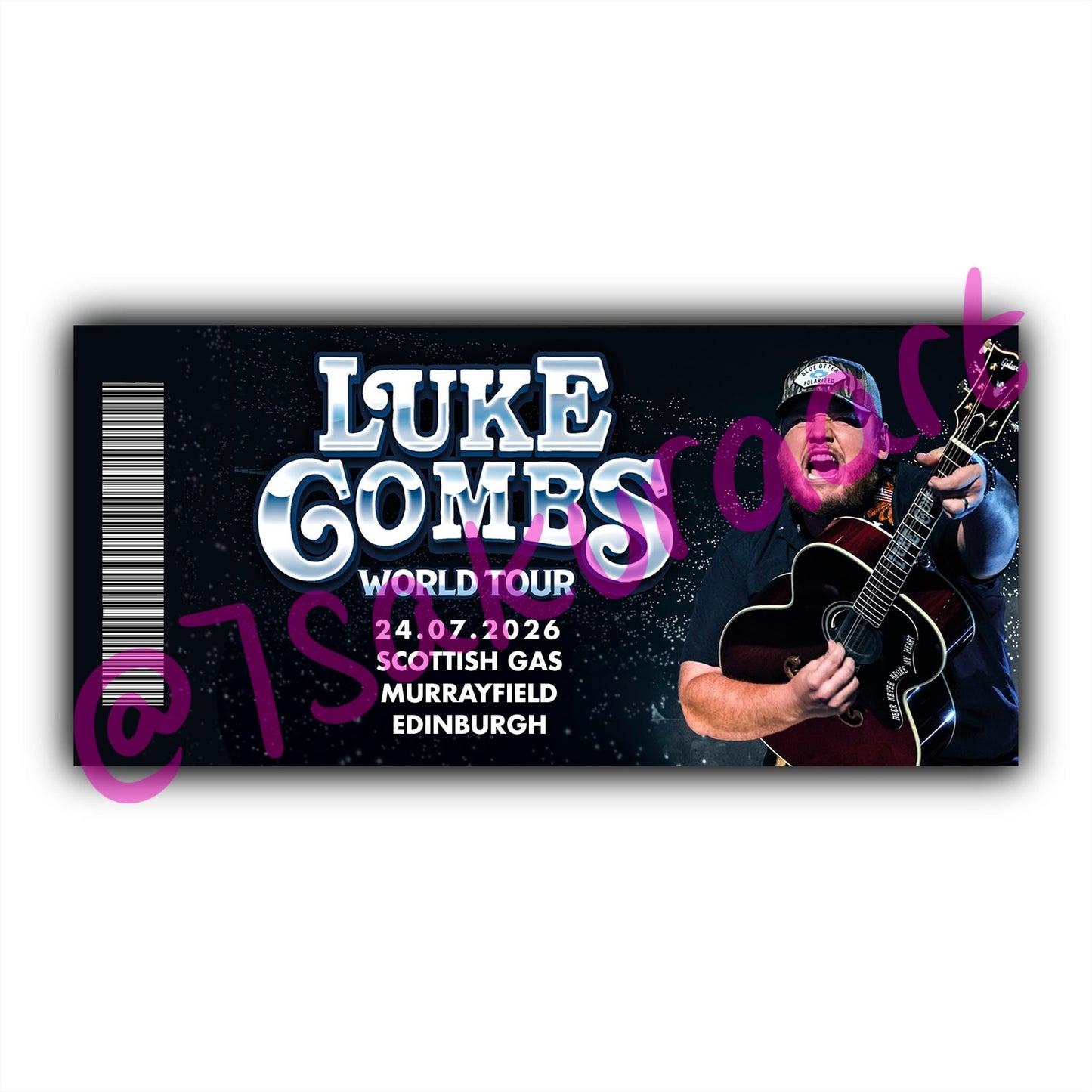 LC 2026 Tour Souvenir Tickets