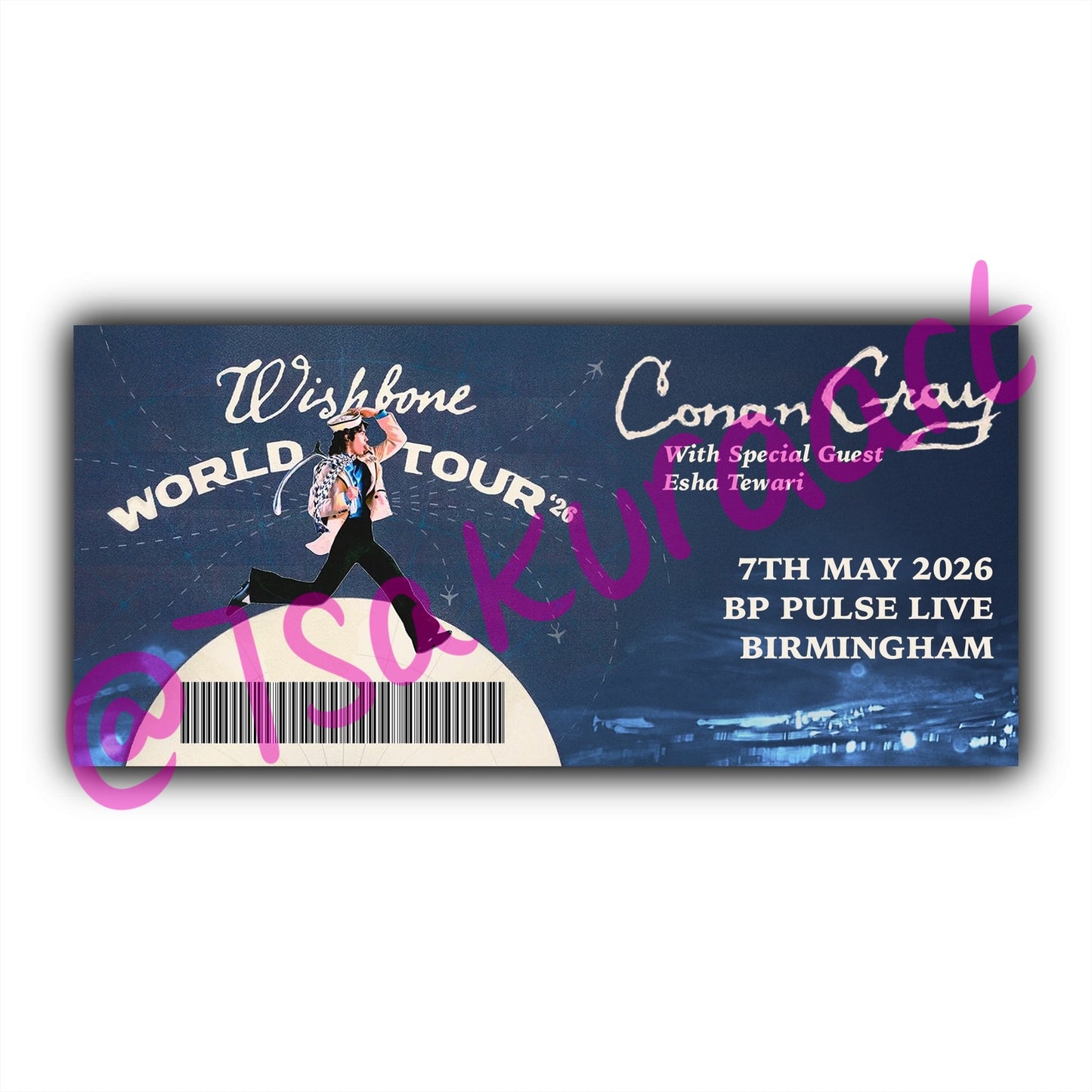 CG 2026 Tour Souvenir Tickets