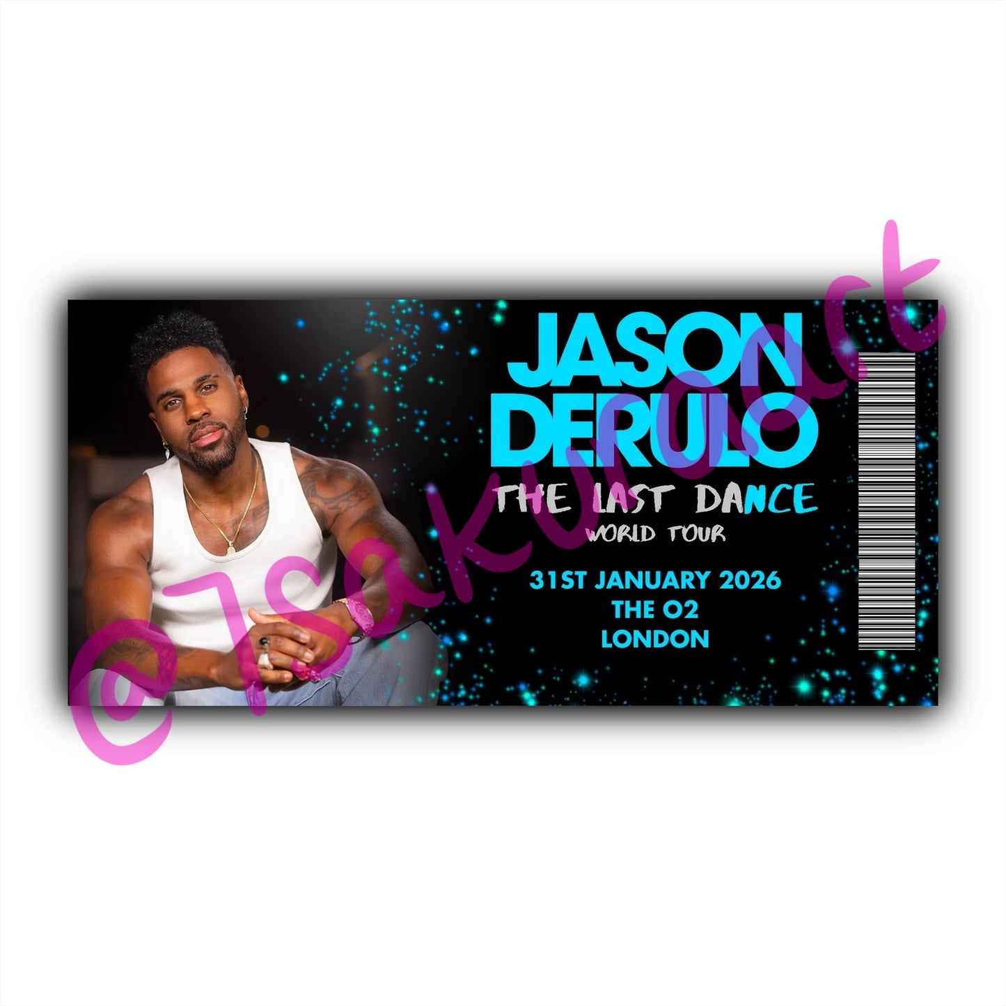 JD 2026 Tour Souvenir Tickets