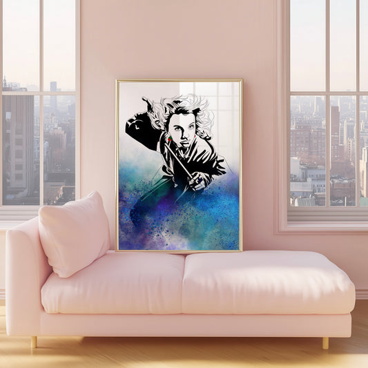 DISCOUNTED A4 Magical School Character Poster