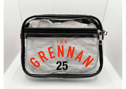 TG 25 Tour Concert Bag, Clear Stadium Approved PVC Concert Crossbody Bag