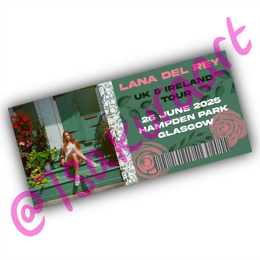 LDR 2025 Tour Souvenir Tickets