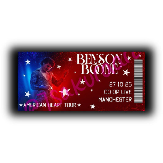 BB 2025 Tour Souvenir Tickets