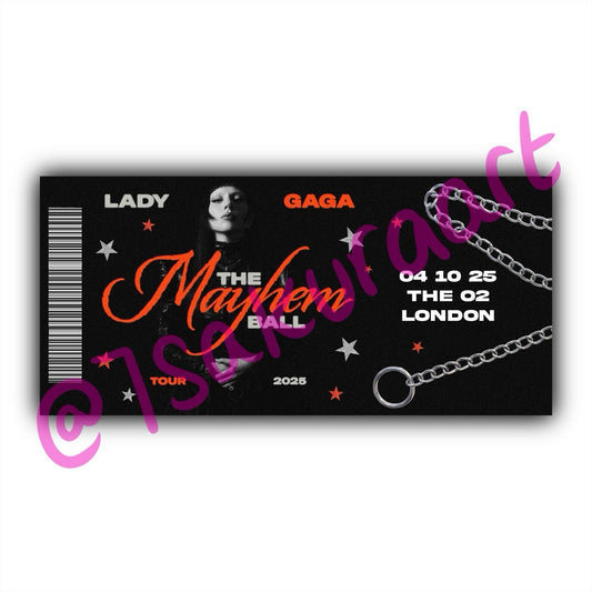 Mayhem 2025 Souvenir Tickets