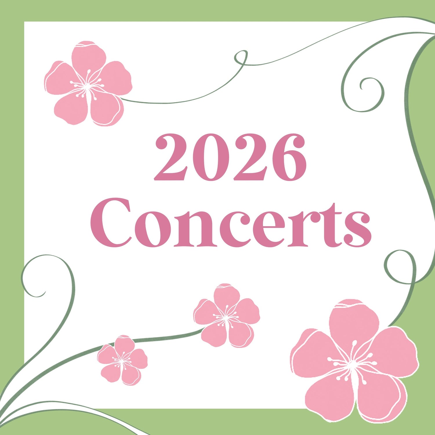 2026 Concert Tickets