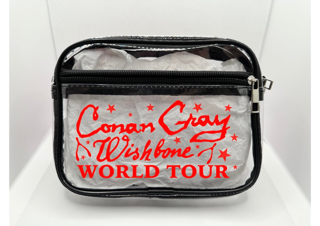 CG 2026 Tour Concert Bag Clear Stadium Approved PVC Concert Crossbody Bag