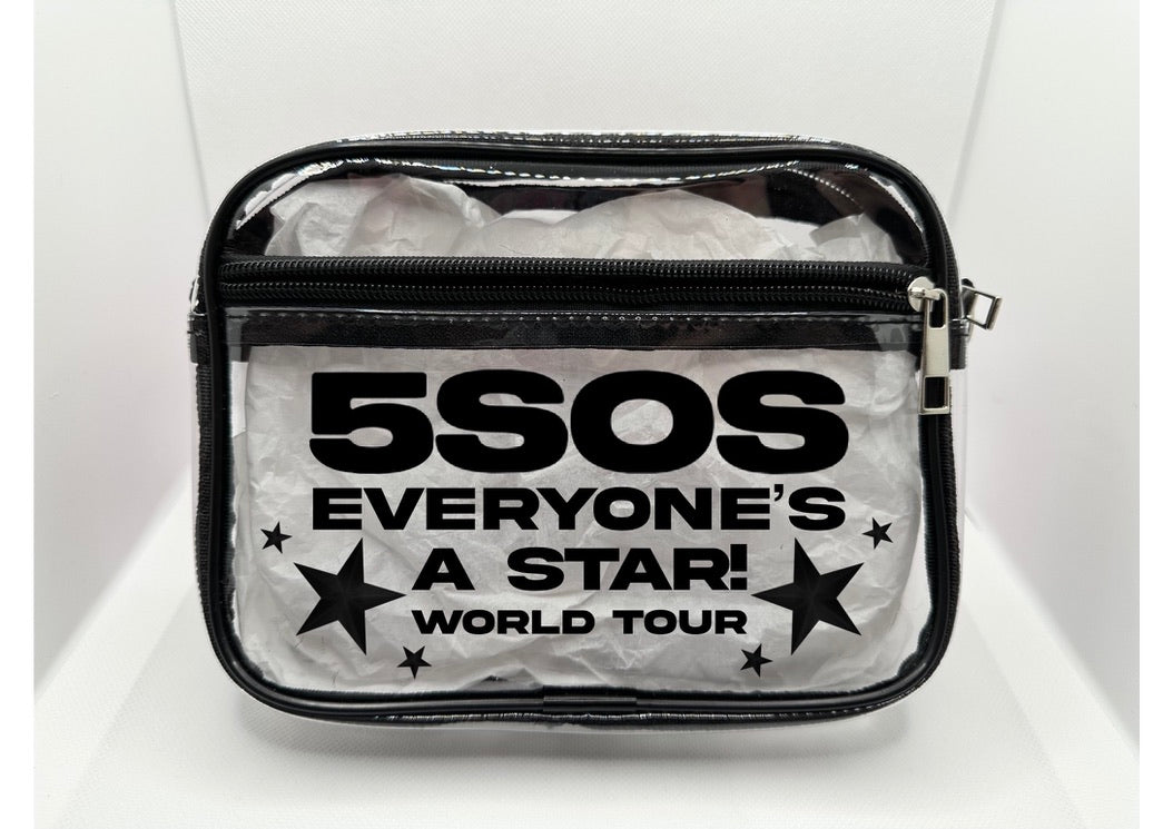 5S 2026 Tour Concert Bag Clear Stadium Approved PVC Concert Crossbody Bag