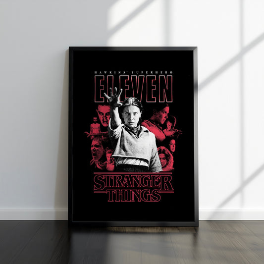 80s Sci-Fi TV Show Inspired Art Print, Season 5