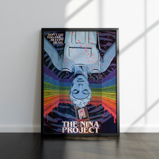 80s Sci-Fi TV Show Inspired Art Print, Season 4