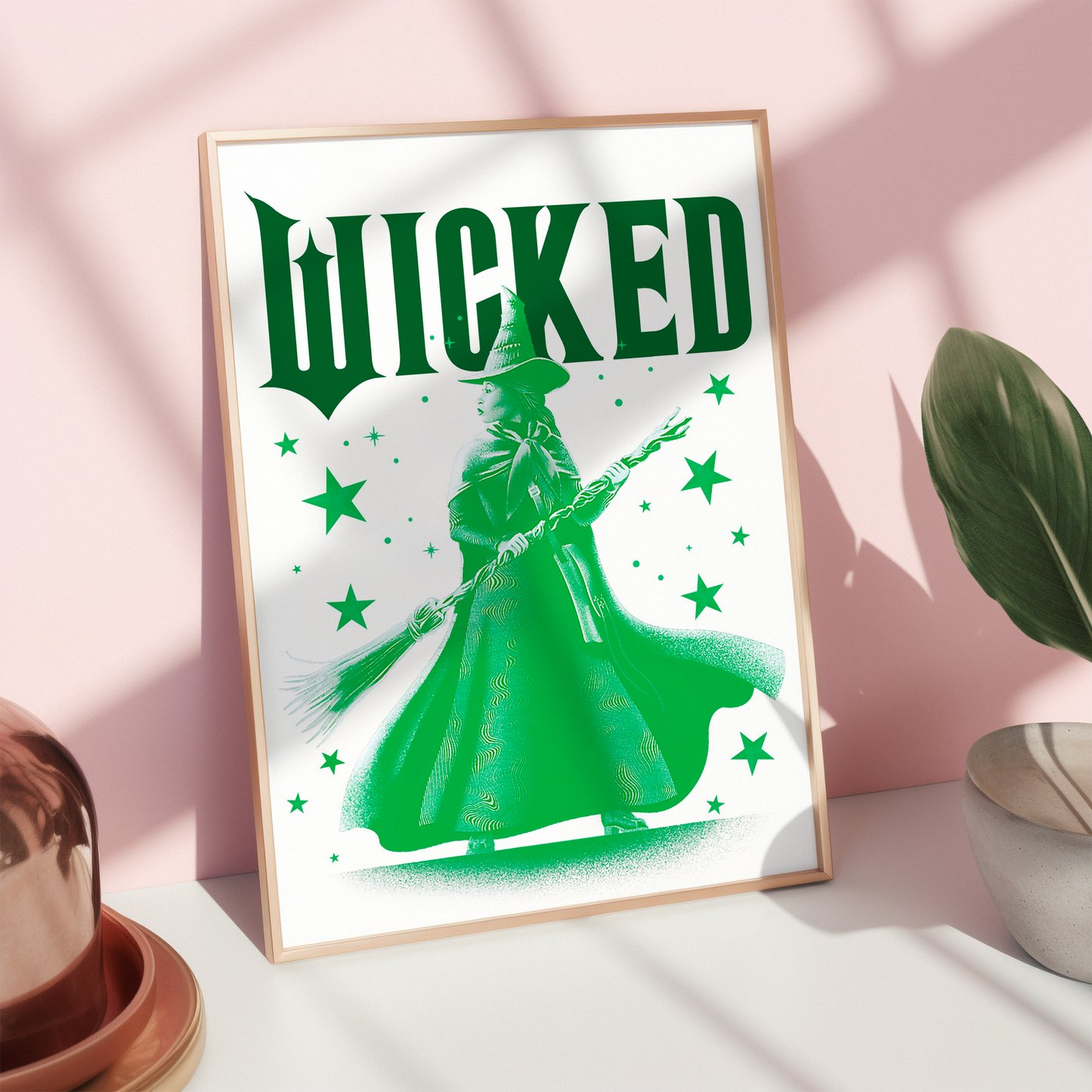 DISCOUNTED A4 Wicked Witch Poster