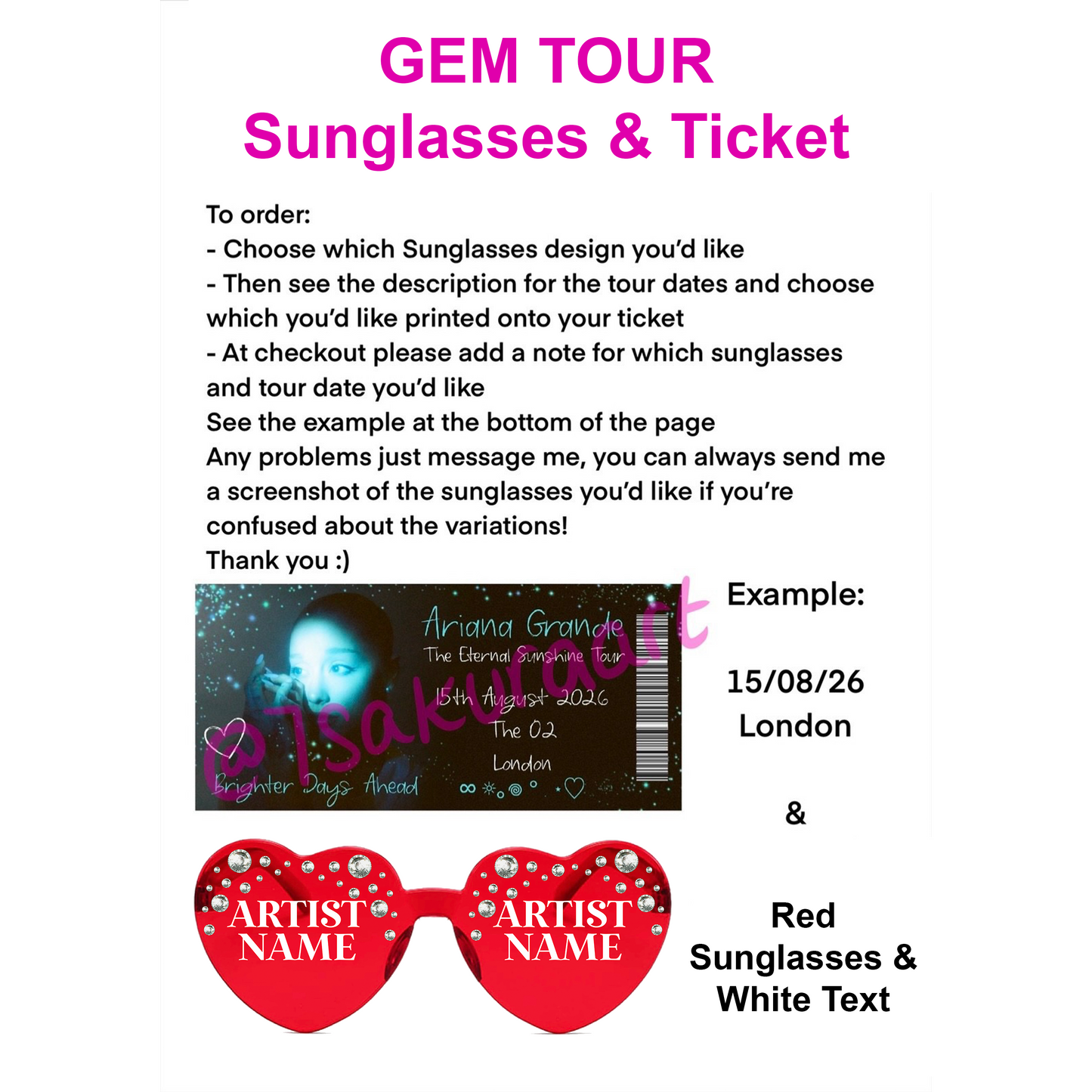 AG Popstar 2026 Tour Sunglasses