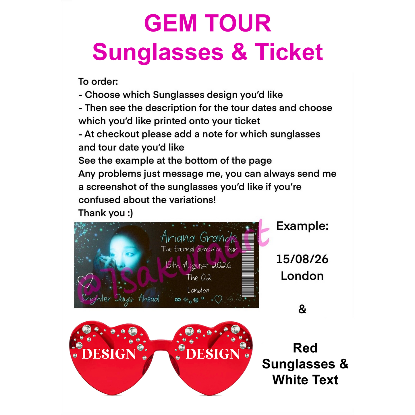 AG Popstar 2026 Tour Sunglasses