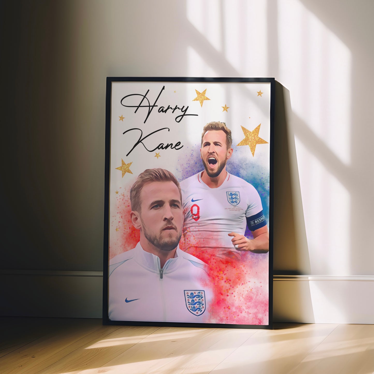 DISCOUNTED A4 Football Player Poster