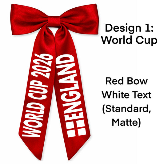 E Football Hair Bows
