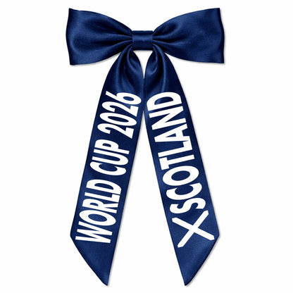 S Football Hair Bows