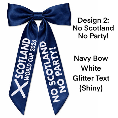 S Football Hair Bows