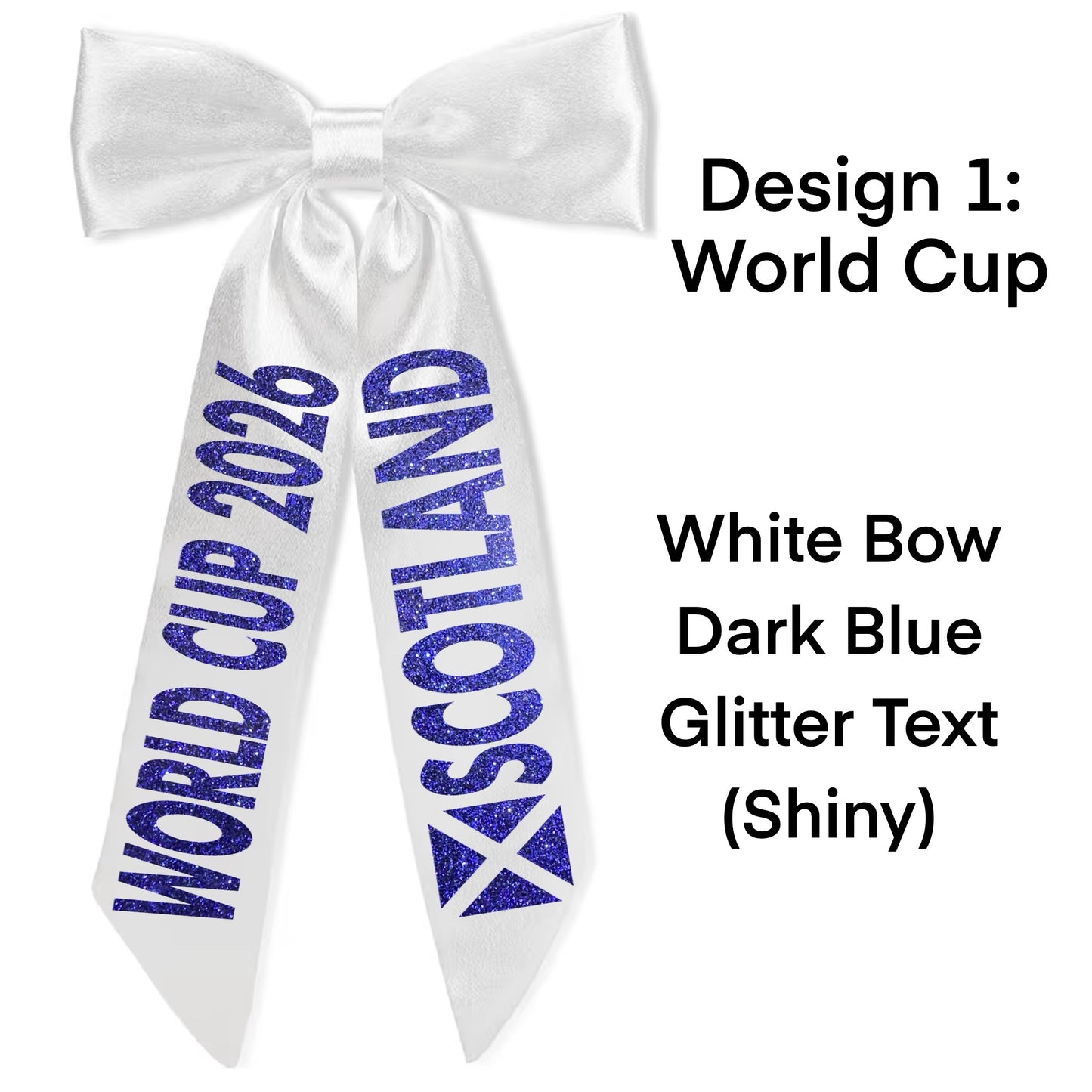 S Football Hair Bows