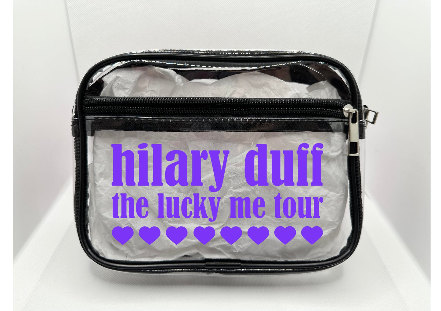 HD 2026 Tour Concert Bag Clear Stadium Approved PVC Concert Crossbody
