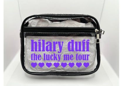 HD 2026 Tour Concert Bag Clear Stadium Approved PVC Concert Crossbody