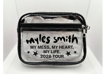 MS 2026 Tour Concert Bag Clear Stadium Approved PVC Concert Crossbody