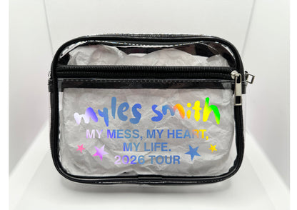 MS 2026 Tour Concert Bag Clear Stadium Approved PVC Concert Crossbody